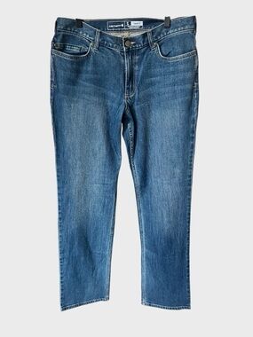 Carhartt Blue women’s loose  Fit Jeans